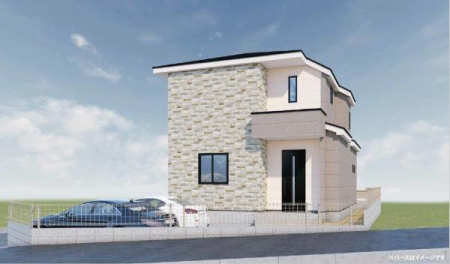 �_�ސ쌧���s�����扤�T����5���ڂ̐V�z��ˌ��Ă̊����\�z�}(�O��)