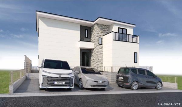 �_�ސ쌧���s�����扤�T����5���ڂ̐V�z��ˌ��Ă̊����\�z�}(�O��)