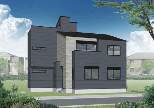 �_�ސ쌧����s���5���ڂ̐V�z��ˌ��Ă̊����\�z�}(�O��)