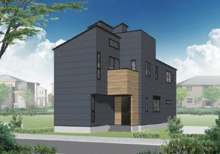 �_�ސ쌧����s���5���ڂ̐V�z��ˌ��Ă̊����\�z�}(�O��)