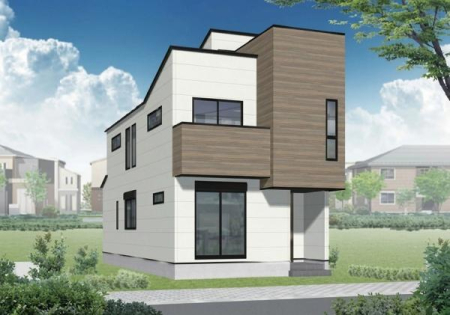 �_�ސ쌧����s���5���ڂ̐V�z��ˌ��Ă̊����\�z�}(�O��)