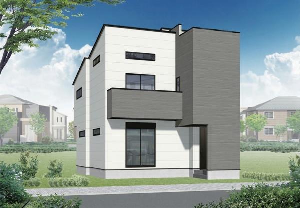 �_�ސ쌧����s���5���ڂ̐V�z��ˌ��Ă̊����\�z�}(�O��)