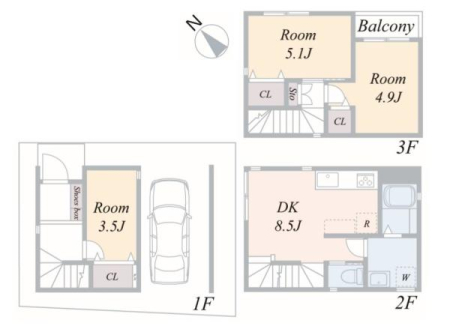 �_�ސ쌧���s����l�J�㒬�̐V�z��ˌ��Ă̊Ԏ��}