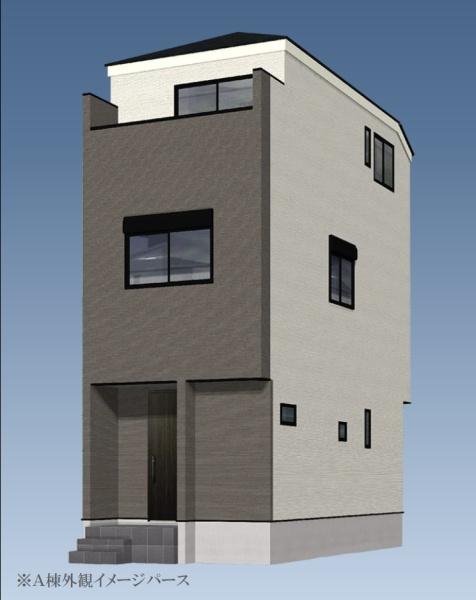 �_�ސ쌧���s�����扺���c��1���ڂ̐V�z��ˌ��Ă̊����\�z�}(�O��)