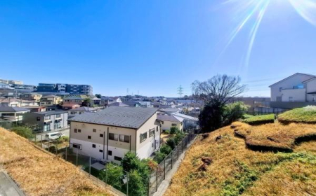 �_�ސ쌧���l�s�˒ˋ�O�c���̒��Ã}���V�����̏Z�˂���̒��]�ʐ^