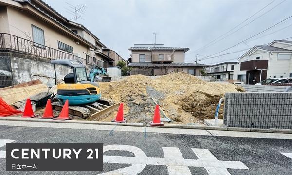 �_�ސ쌧���l�s��q�搙�c6���ڂ̐V�z��ˌ��Ă̑O�ʓ��H�܂ތ��n�ʐ^