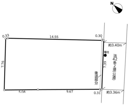 �_�ސ쌧���l�s��q�扪��1���ڂ̓y�n�̉摜