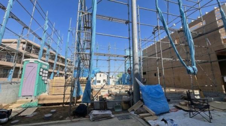 �_�ސ쌧���s�{�O�搅��3���ڂ̐V�z��ˌ��Ă̂��̑����n