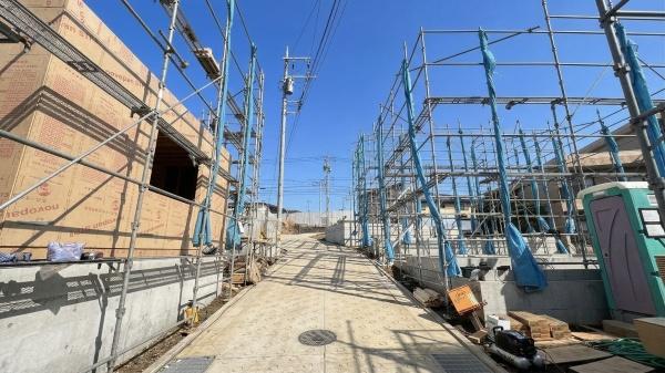 �_�ސ쌧���s�{�O�搅��3���ڂ̐V�z��ˌ��Ă̂��̑����n