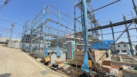 �_�ސ쌧���s�{�O�搅��3���ڂ̐V�z��ˌ��Ă̂��̑����n