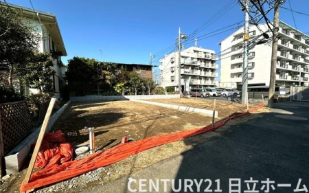 �_�ސ쌧���s�����揬���w����1���ڂ̐V�z��ˌ��Ă̌��n�O�ώʐ^