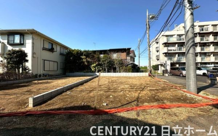 �_�ސ쌧���s�����揬���w����1���ڂ̐V�z��ˌ��Ă̂��̑����n