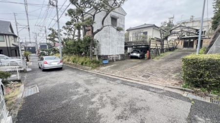 �_�ސ쌧����s�ғ�������1���ڂ̓y�n�̑O�ʓ��H�܂ތ��n�ʐ^