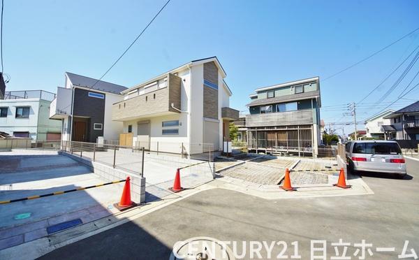 �_�ސ쌧���l�s���撆��]���u�̐V�z��ˌ��Ă̑O�ʓ��H�܂ތ��n�ʐ^