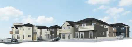 �_�ސ쌧���l�s���J��k�V�̐V�z��ˌ��Ă̊����\�z�}(�O��)