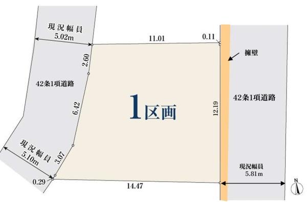 �_�ސ쌧���l�s�t���꒬�̓y�n�̊Ԏ��}