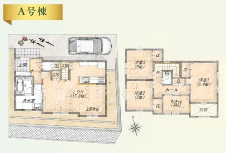 �_�ސ쌧���l�s���Z�c��2���ڂ̐V�z��ˌ��Ă̊Ԏ��}