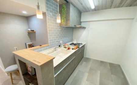 �_�ސ쌧���l�s�_�ސ�����ʂ̒��Ã}���V�����̃L�b�`��