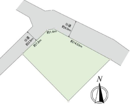 �_�ސ쌧���l�s�˒ˋ挴�h2���ڂ̓y�n�̊Ԏ��}�i��N)