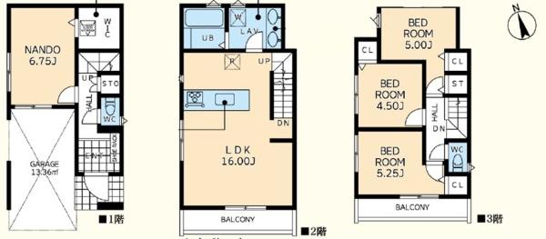 �_�ސ쌧���s�K�揬�q2���ڂ̐V�z��ˌ��Ă̊Ԏ��}