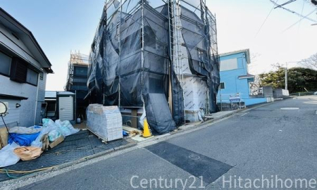 �_�ސ쌧���l�s�_�ސ��_�V�ؑ�̐V�z��ˌ��Ă̑O�ʓ��H�܂ތ��n�ʐ^