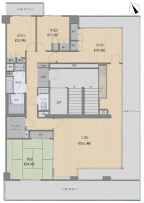 �_�ސ쌧���l�s�˒ˋ�i�Z���̒��Ã}���V�����̊Ԏ��}