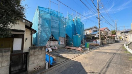 �_�ސ쌧���l�s�ۓy�P�J��㐯��2���ڂ̐V�z��ˌ��Ă̌��n�O�ώʐ^