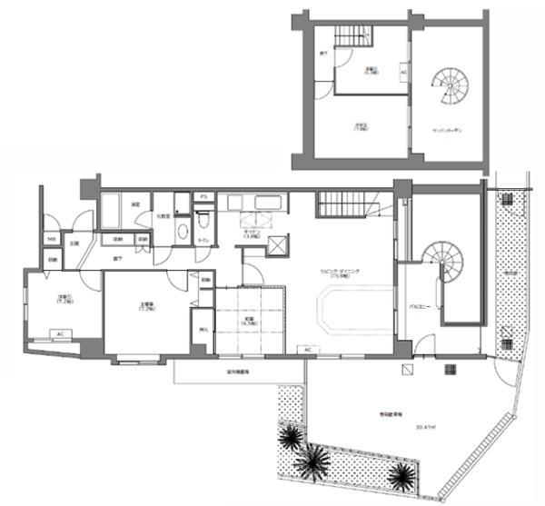 �_�ސ쌧���s������㏬�c��2���ڂ̒��Ã}���V�����̊Ԏ��}