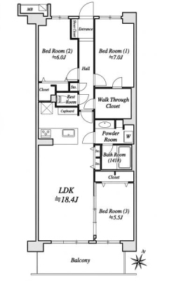 �_�ސ쌧���s�K�打�����̒��Ã}���V�����̊Ԏ��}�i��N)