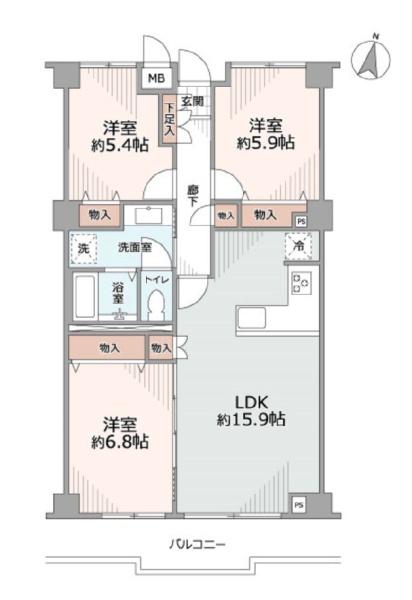 �_�ސ쌧���s�{�O��{�O��2���ڂ̒��Ã}���V�����̊Ԏ��}