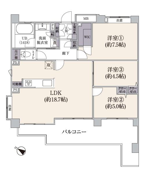 �_�ސ쌧���s������O�c1���ڂ̒��Ã}���V�����̊Ԏ��}