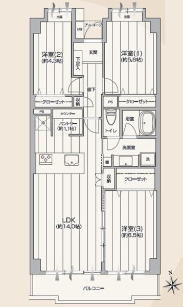 �_�ސ쌧���l�s�΋攒�R2���ڂ̒��Ã}���V�����̊Ԏ��}