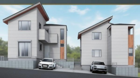 �_�ސ쌧���l�s�t�抛�u�c���̐V�z��ˌ��Ă̊����\�z�}(�O��)