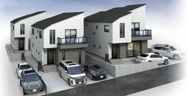 �_�ސ쌧���s�{�O�搼���3���ڂ̐V�z��ˌ��Ă̊����\�z�}(�O��)