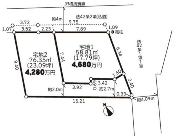 �_�ސ쌧���q�s�ޖ؍�2���ڂ̓y�n�̊Ԏ��}