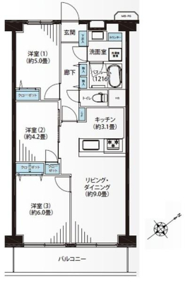 �_�ސ쌧���l�s�ߌ��扺��J��1���ڂ̒��Ã}���V�����̉摜