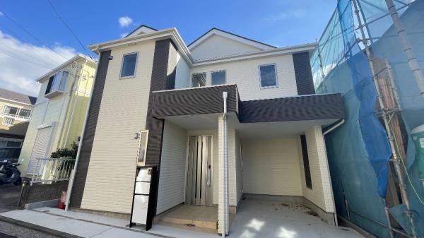 �_�ސ쌧���l�s�ߌ����̋{2���ڂ̐V�z��ˌ��Ă̌��n�O�ώʐ^