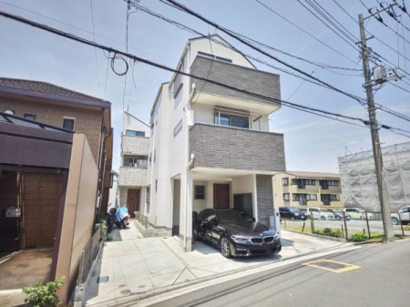 �_�ސ쌧���l�s�ߌ��擌����2���ڂ̒��È�ˌ��Ă̑O�ʓ��H�܂ތ��n�ʐ^