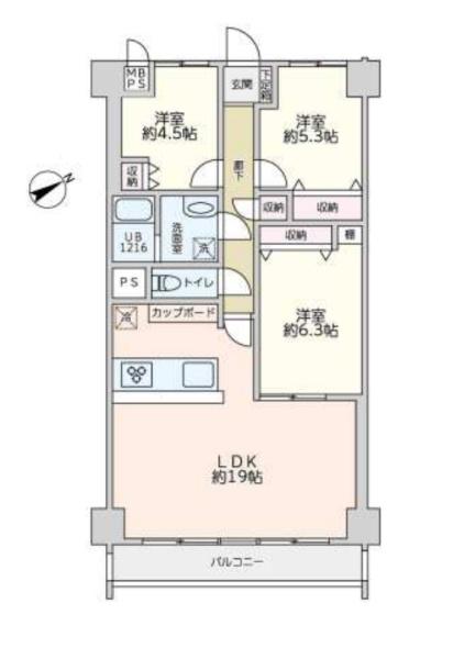 �_�ސ쌧���s�{�O��{��1���ڂ̒��Ã}���V�����̉摜