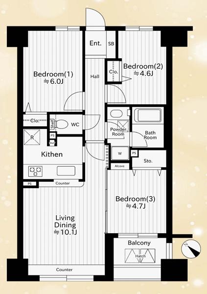 �_�ސ쌧���l�s���撷�Ғ�6���ڂ̒��Ã}���V�����̉摜