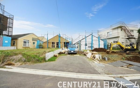 �_�ސ쌧���l�s�ۓy�P�J����P�u1���ڂ̐V�z��ˌ��Ă̑O�ʓ��H�܂ތ��n�ʐ^